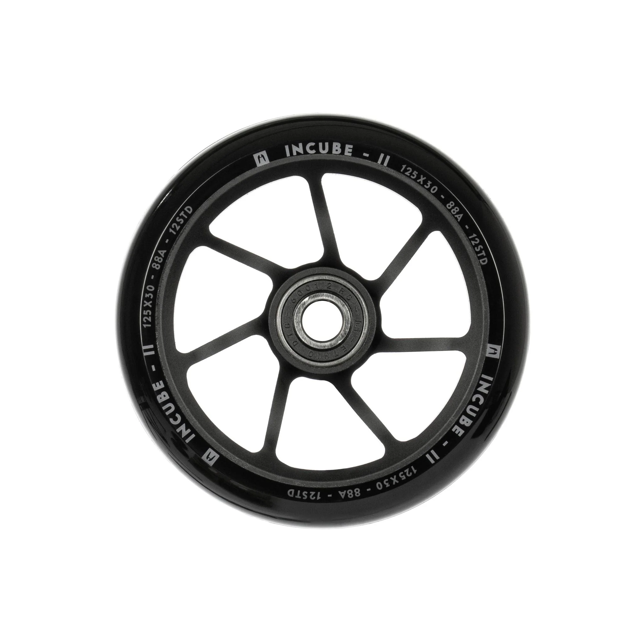 Ethic Incube V2 12 STD 125mm Ruedas Patinete - Black