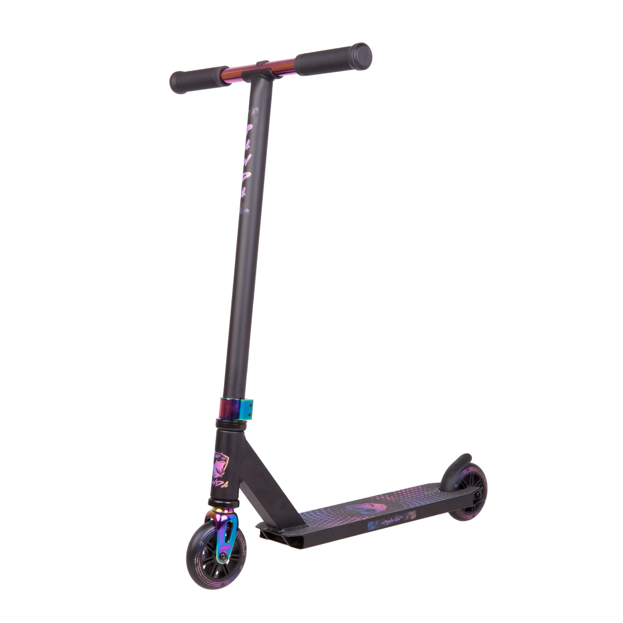 Panda Nubi Scooter Freestyle - Black/Rainbow