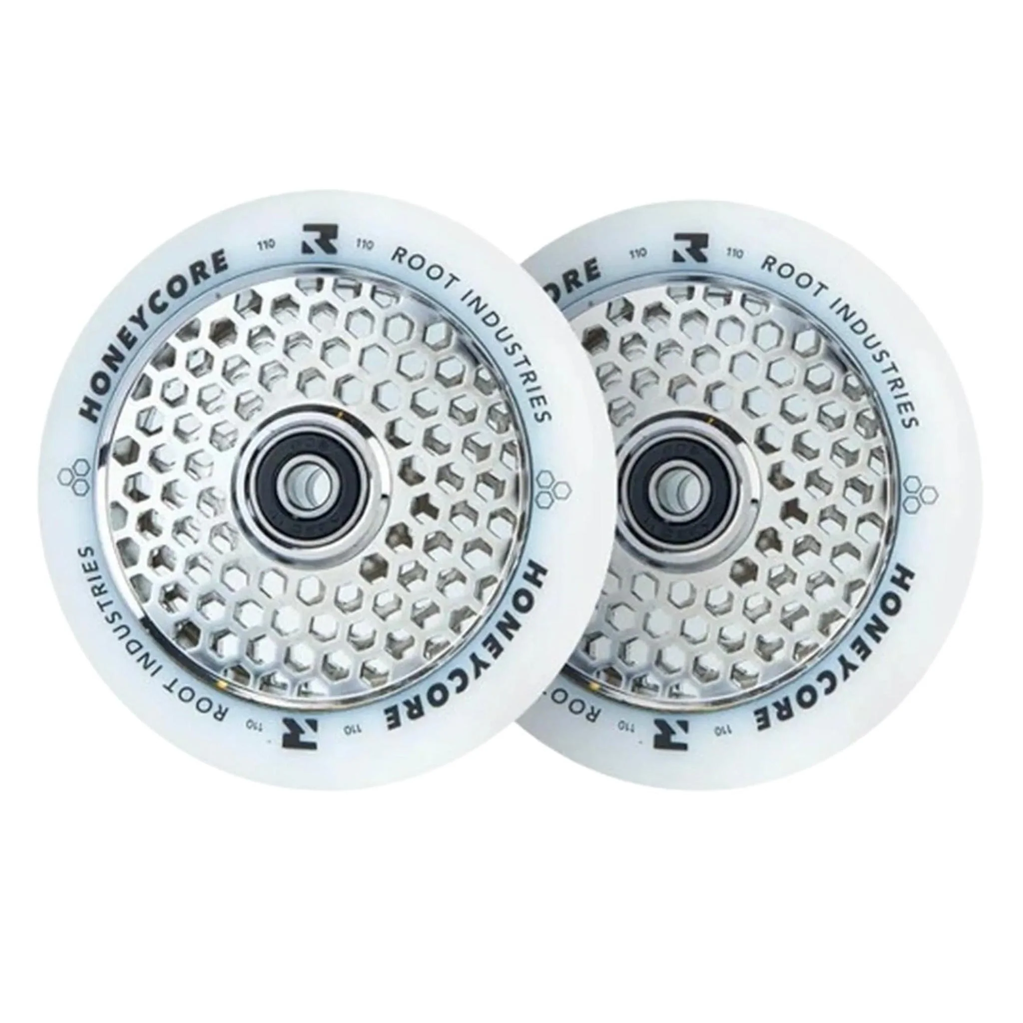 Root Honeycore Blanco 110mm Ruedas Patinete