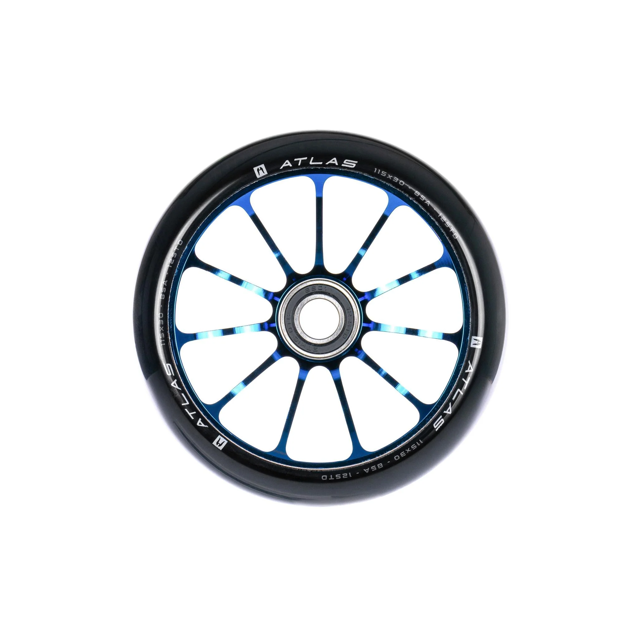 Ruedas Ethic Atlas Wheel 12 STD 115mm - Chrome Blue