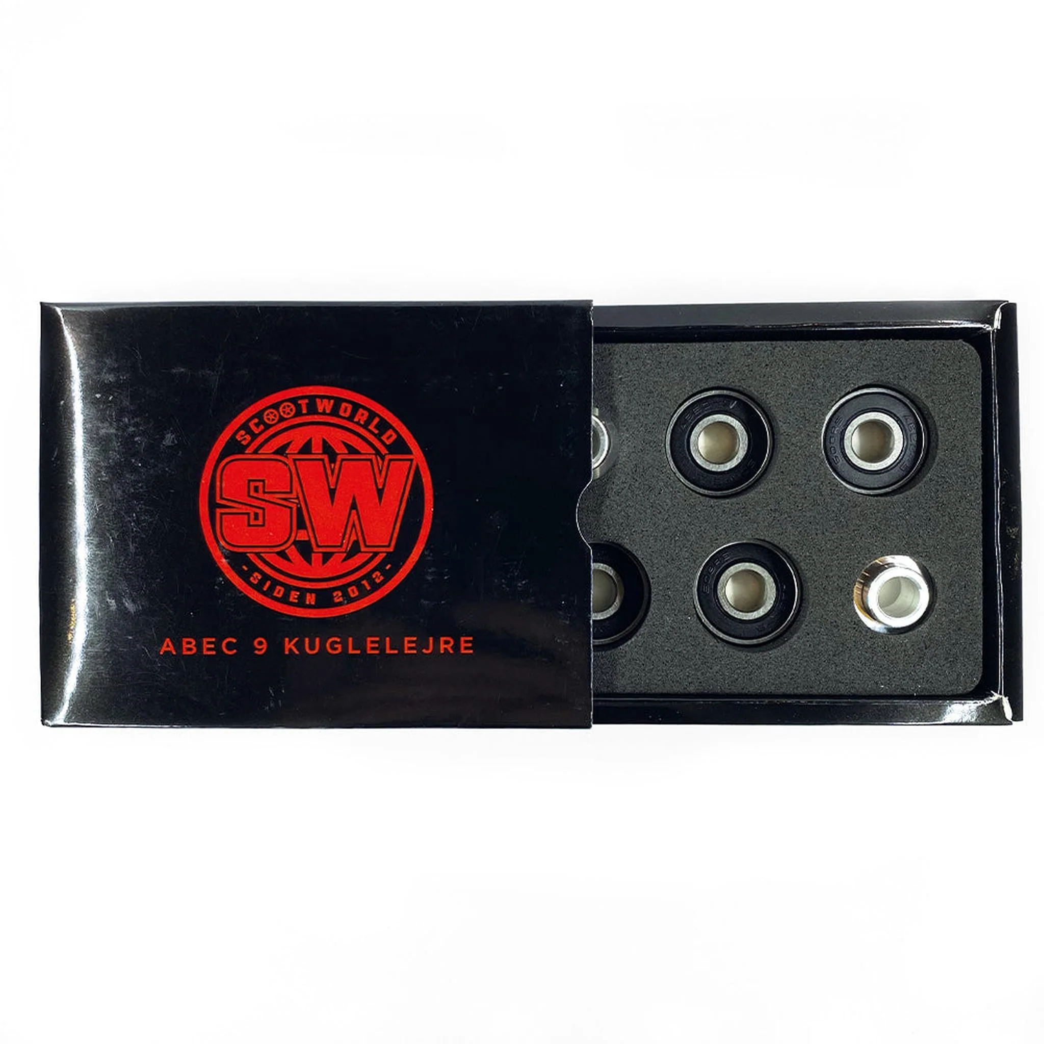 ScootWorld ABEC-9 Rodamientos - Negro
