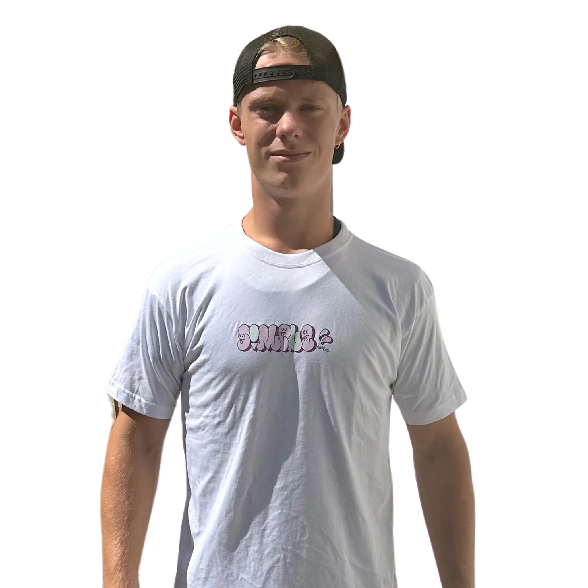 Simon Simzuz Camiseta - Blanco
