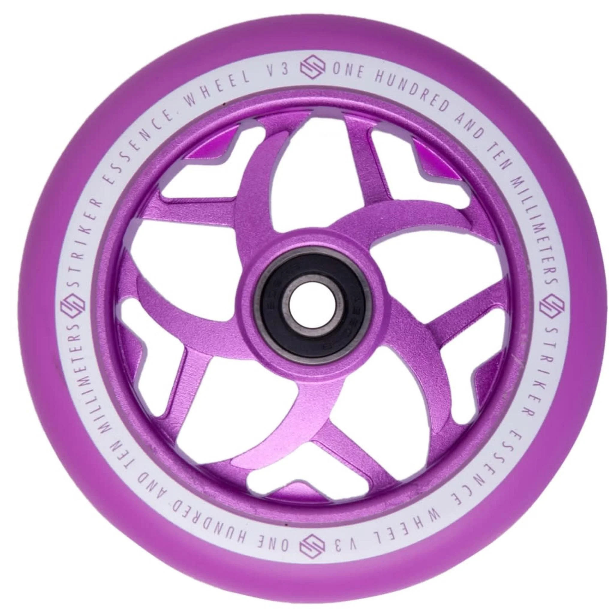 Striker Essence V3 Colorblast PU 110mm Rueda Patinete - Morado