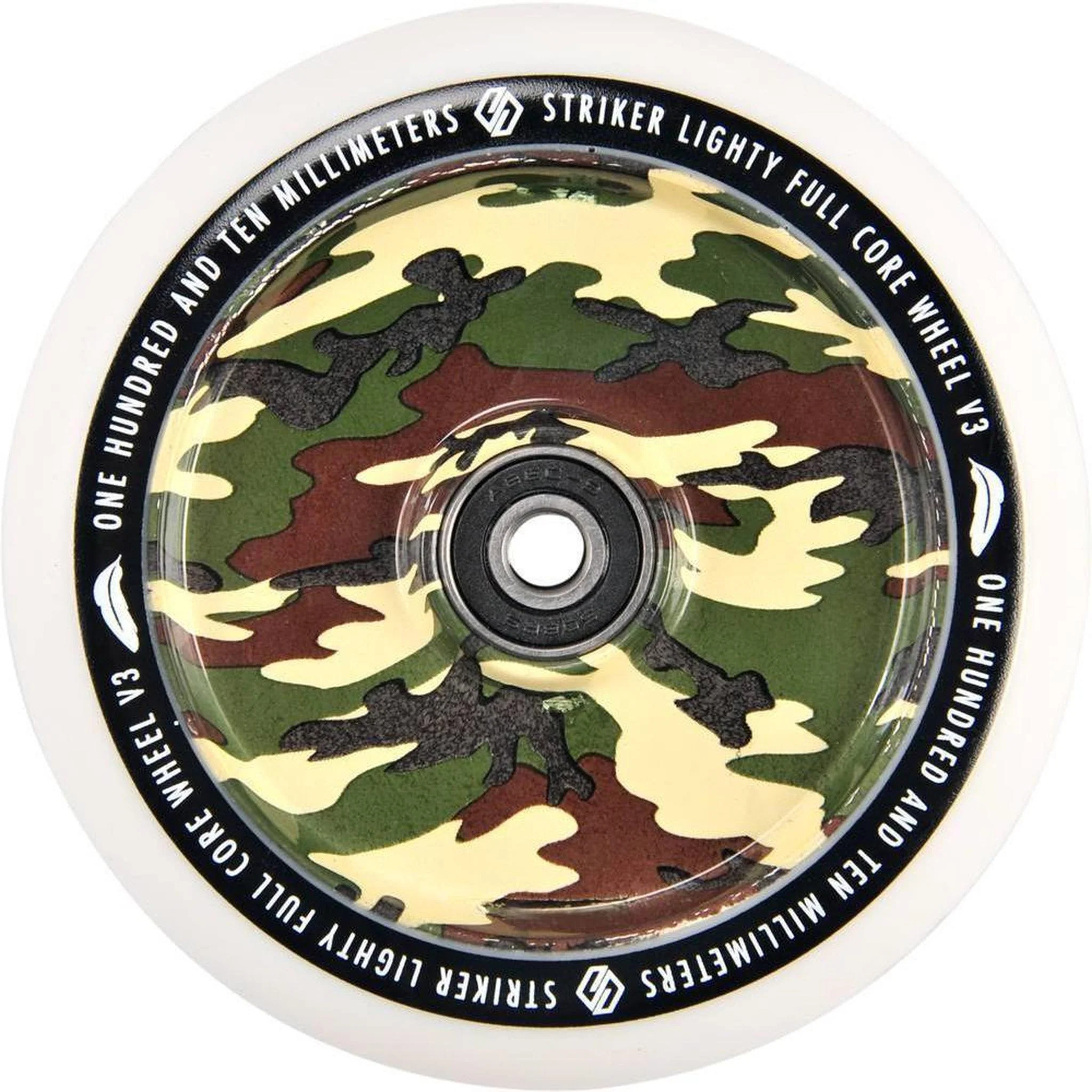 Striker Lighty Fullcore V3 White PU 110mm Rueda Patinete - Camuflaje