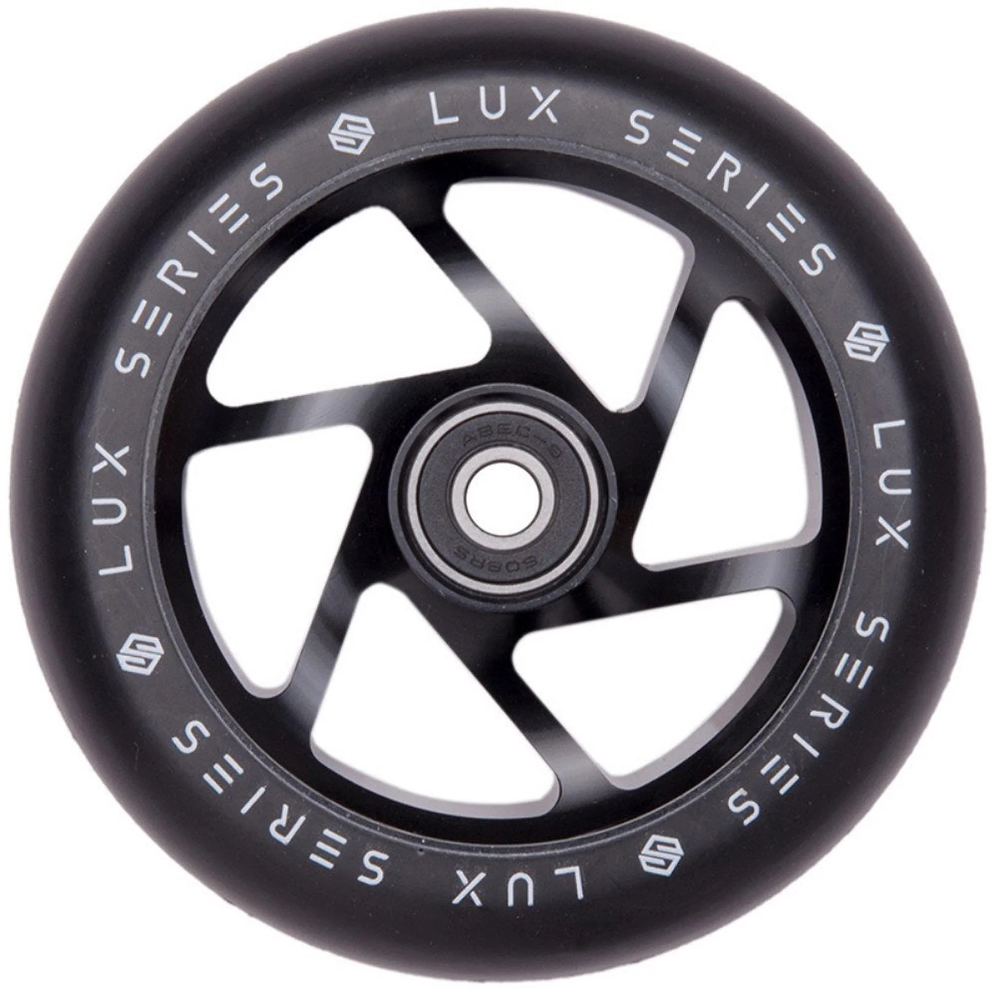 Striker Lux Spoked 100mm Ruedas Patinete - Negro