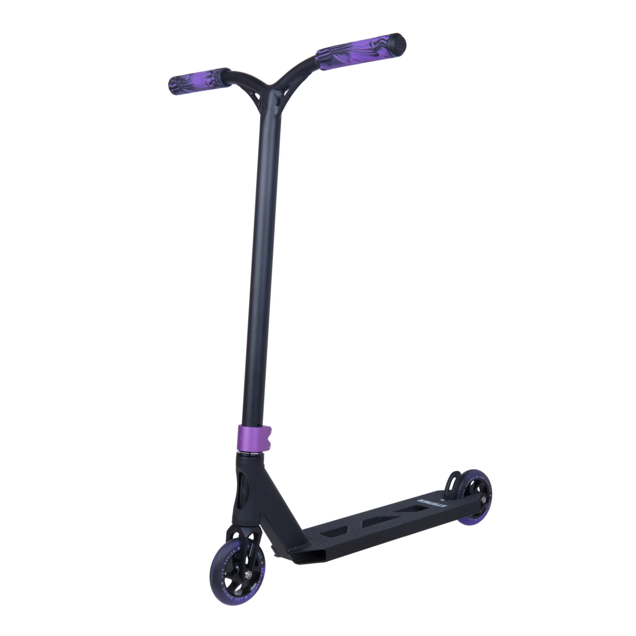 Striker Lux Youth Scooter Freestyle - Negro/Morado